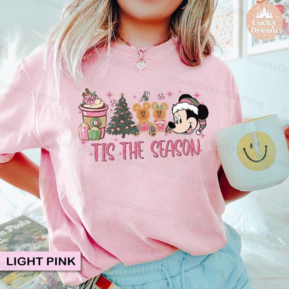 Vintage Pink Christmas Tree Mickey And Friends Vuitino Merch Vintage Pink Christmas Tree Mickey And Friends Vuitino Merch